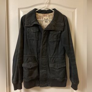 Aritzia TNA Vintage Quilted Zip Anorak Jacket Size M